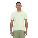 【全品対象最大10%OFFクーポン!7/13 10:00〜7/15 23:59】ニューバランス ランニングウェア Tシャツ 半袖 メンズ Athletics シ...