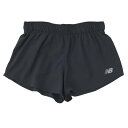【最大10%OFFクーポン!7/4 20:00〜7/11 1:59】ニューバランス ショートパンツ レディース RC ショーツ 3インチ WS41286 BK ...