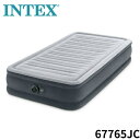 【正規販売店】 INTEX エアーベッド コンフォートプラッシュミッドライズ シングル COMFORT-PLUSH MID RISE 67765JC 【店頭受取不可】