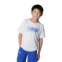 【全品対象最大10%OFFクーポン!7/13 10:00~7/15 23:59】アンダーアーマー バスケットボールウェア 半袖シャツ ジュニア UAテック ロゴ ショートスリーブTシャツ UA Tech Logo Short Sleeve T-Shirt 1384729-100 UNDER ARMOUR
