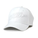 アンダーアーマー ゴルフ キャップ メンズ UA Driver Adj NV 1384846-100 UNDER ARMOUR