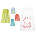 【全品対象最大10%OFFクーポン発行中!~2025年7/26 1:59】ラスティ RUSTY ラップタオル ジュニア キッズ 巻きタオル 964950