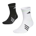 アディダス ゴルフ ソックス メンズ クルー丈 TOUR360 機能ソックス IEW39 adidas