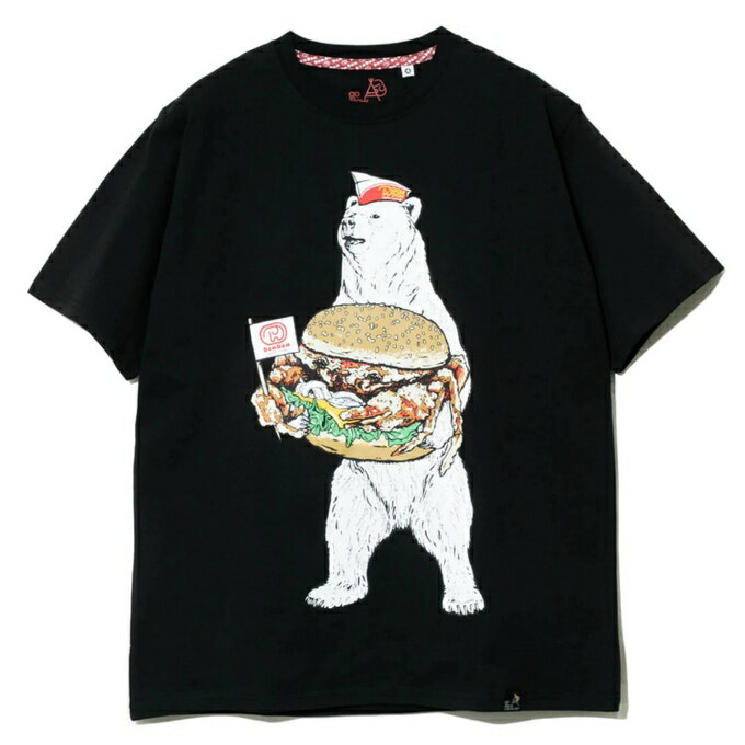 【まとめ買いで最大ポイント10倍6/4 20：00〜6/11 1：59】ゴースローキャラバン Go Slow Caravan Tシャツ 半袖 メンズ レディース DOMDOM GSC USA/CカニバーガークマTEE 321941 012