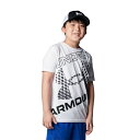 【全品対象最大10%OFFクーポン!7/13 10:00~7/15 23:59】アンダーアーマー Tシャツ 半袖 ジュニア UAテック スーパービッグロゴ ショートスリーブTシャツ 1384684-100 UNDER ARMOUR