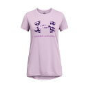 アンダーアーマー Tシャツ 半袖 ジュニア UAテック プリント ビッグロゴ ショートスリーブTシャツ 1377016-543 UNDER ARMOUR(4)