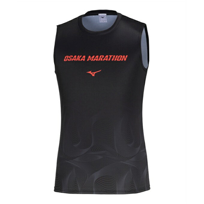 ミズノ ランニングウェア Tシャツ ノースリーブ メンズ 大阪マラソン2024記念 J2MABY5209 MIZUNOのサムネイル