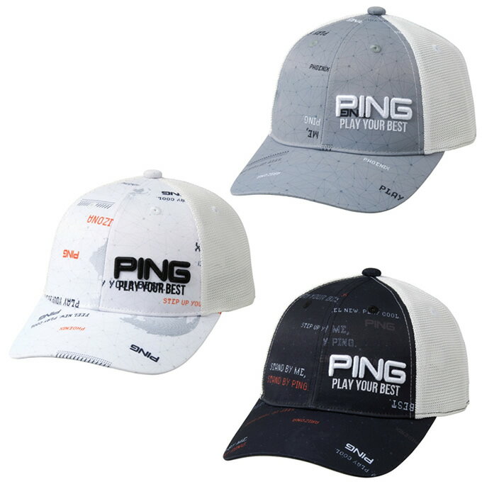 ピン ピン PING ゴルフ キャップ メンズ HW-F2408 EARTH MESH CAP アースメッシュキャップ 37456