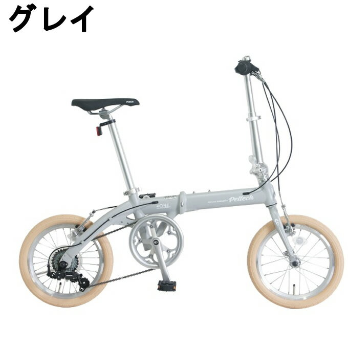 ペルテック PELTECH 自転車 軽量アルミ折り畳み自転車 16インチ外装7段 FP-167S【店頭受取不可】 ‥ 3