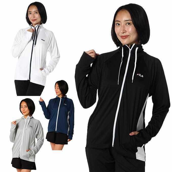 フィラ ラッシュガード 長袖 レディース L/Sラッシュガード 324-671 水陸両用 UVカット 日焼け対策 FILA