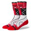 スタンス ソックス STANCE SOCKS バスケットボール ソックス メンズ ZONE CHI A545C23ZCH#RED