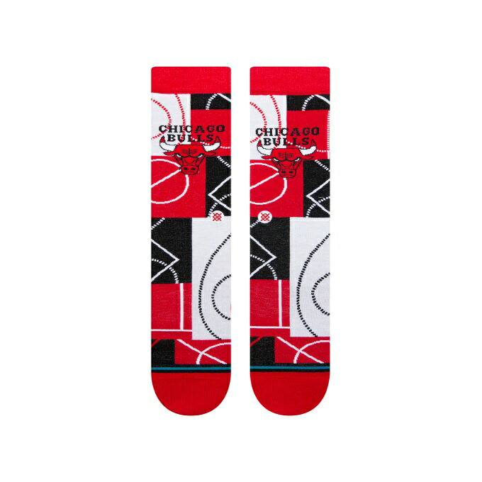 ヒマラヤ楽天市場店のスタンス ソックス STANCE SOCKS バスケットボール ソックス メンズ ZONE CHI A545C23ZCH#RED｜アングル2
