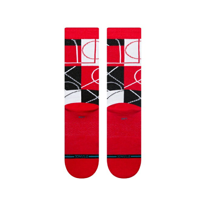ヒマラヤ楽天市場店のスタンス ソックス STANCE SOCKS バスケットボール ソックス メンズ ZONE CHI A545C23ZCH#RED｜アングル3