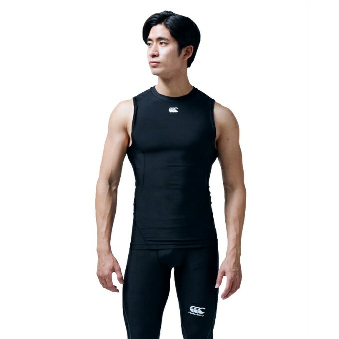 【全品対象最大10%OFF!11/20 20:00〜11/27 1:59】カンタベリー CANTERBURY ラグビーウェア 半袖シャツ メンズ スリーブレス ...