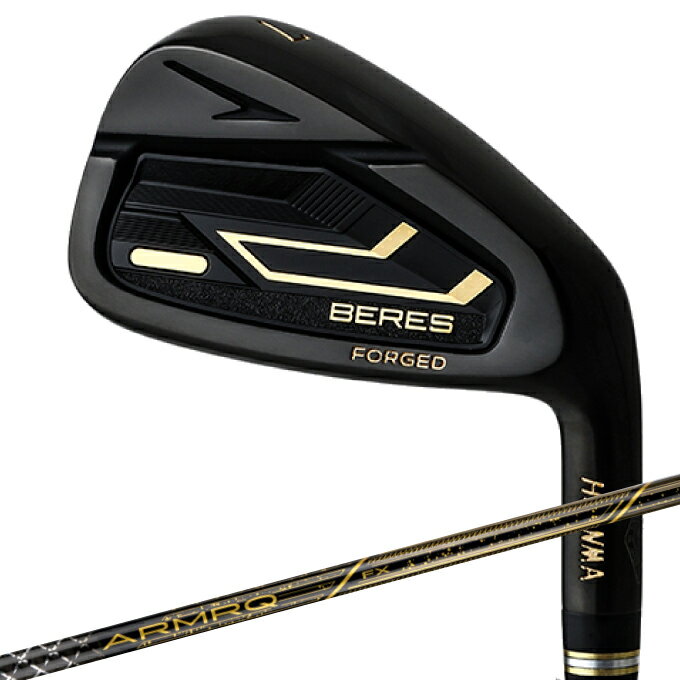 本間ゴルフ HONMA ゴルフクラブ アイアンセット 6本組 メンズ ベレス 09 ARMAQ FX Black シャフト BERES 09 IRON 6I