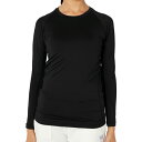 カッパ Kappa テニスウェア バドミントンウェア アンダーウェア 長袖 レディース 長袖クルーネックインナー 214-294