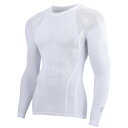 【全品対象最大10%OFFクーポン!7/13 10:00~7/15 23:59】ゼロフィット ZEROFIT ゴルフ アンダーウェア 長袖 メンズ アイスウィーブクルーネックアンダー ZIWUA-14