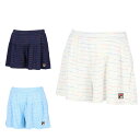 【全品対象ポイント最大7倍 5/30〜6/1】フィラ FILA テニスウェア バドミントンウェア スコート レディース キュロットパンツ VL2803(4)