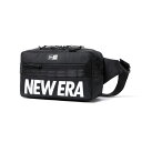 ニューエラ NEW ERA ウエストバッグ メンズ スクエア ウエストバッグ 7L プリントロゴ ブラック 12854720