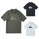 クイックシルバー 半袖 ジュニア ALL TIME SR YOUTH キッズ ラッシュガード KLY241022 水陸両用 UVカット 日焼け対策 QUIKSILVER 子供 水着 スイムウェア