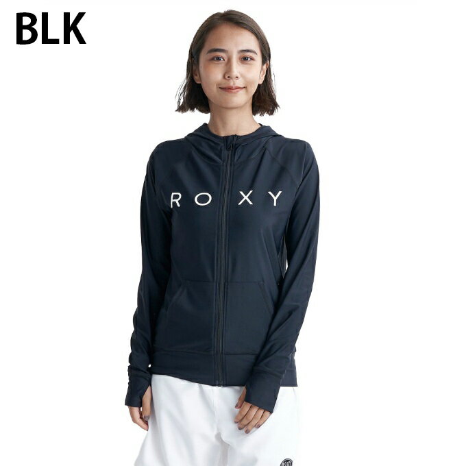 ロキシー ROXY ラッシュガード UVカット 速乾 長袖 レディース アウトドア 水遊び マリンスポーツ RASHIE PARKA RLY245033 水陸両用 UVカット 日焼け対策