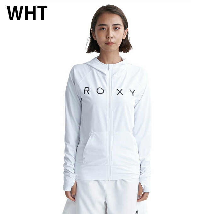 ロキシー ROXY ラッシュガード UVカット 速乾 長袖 レディース アウトドア 水遊び マリンスポーツ RASHIE PARKA RLY245033 水陸両用 UVカット 日焼け対策