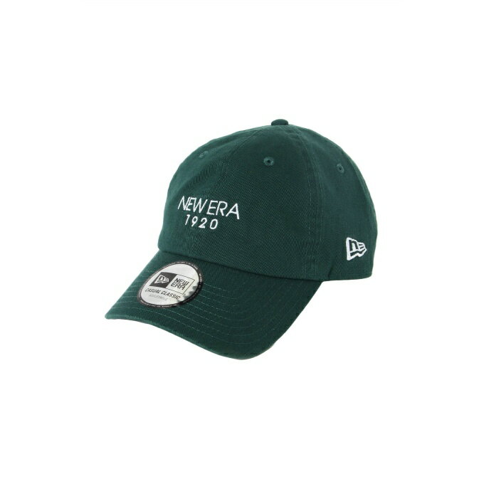 【全品対象最大1万円クーポン発行中！〜9/11 1:59】ニューエラ NEW ERA 帽子 キャップ メンズ レディース カジュアルクラシック 1920 ダークグリーン CASUAL CLASSIC 14109513のサムネイル