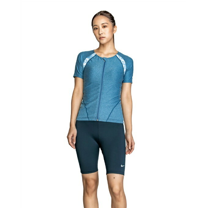 ナイキ フィットネス水着 セパレート レディース 袖付セパレーツ 2993117-390 NIKE