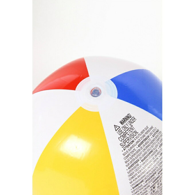 インテックス INTEX ビーチボール 51cm グロッシーパネルボール 59020 浮き輪 水遊...