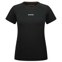}[g MAMMUT TVc  fB[X QD Logo Print T-Shirt AF Women 1017-02022 00253