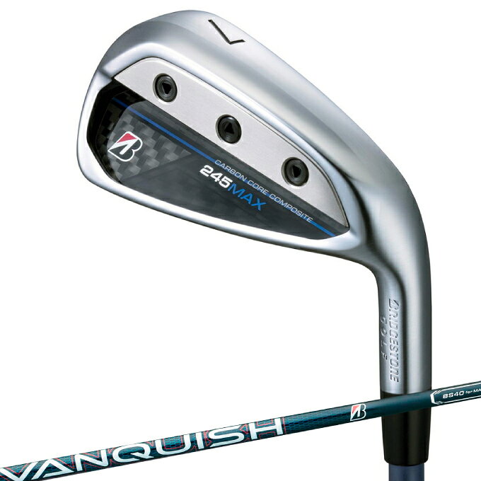 ブリヂストンゴルフ BRIDGESTONE GOLF アイアンセット 5本組 メンズ VANQUISH BSi for MAX カーボンシャフト 245MAX 5I ゴルフクラブ