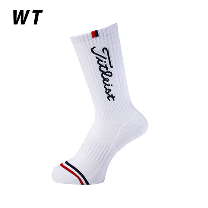 タイトリスト Titleist ソックス メンズ 底パイルメッシュレギュラー丈ソックス TSMS1697