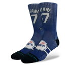 スタンス ソックス STANCE SOCKS 野球 ソックス メンズ レディース JERSEY OHTANI 2 A556A24JO2#BLU