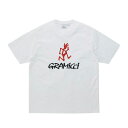 yDȂ|Cg10{I5/5 20F00`23F59vGg[zO~` Gramicci TVc  Y fB[X GRAMICCI LOGO TEE O~`STVc G4SU-T097 WHITE