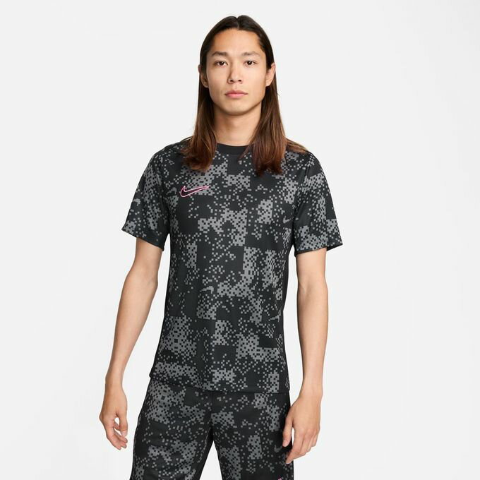 ナイキ サッカーウェア プラクティスシャツ 半袖 メンズ SU Dri-FIT アカデミー プロ PRO 半袖トップ FN2412-069 NIKE