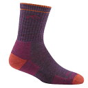 ダーンタフ DARN TOUGH トレッキングソックス レディース ウィメンズ 1903 マイクロクルー ミッドウェイトクッション 19441903 Plum ...