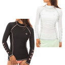 ビラボン BILLABONG ラッシュガード 長袖 レディース HIGH NECK LS RASHGUARD BE013858UVカット サーフィン
