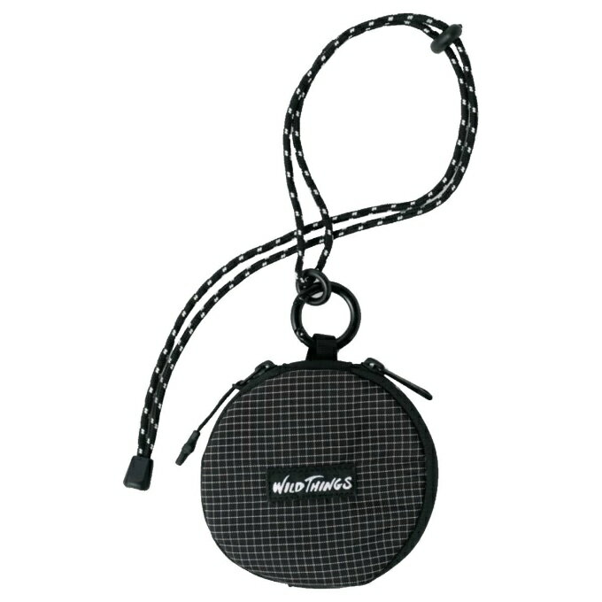 ワイルドシングス WILDTHINGS 財布 サークルネックウォレット WT-380-3604 BK/SP