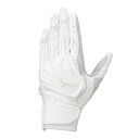 【6月11日1:59まで!全品最大10%OFF】ミズノ 野球 バッティンググローブ 両手用 シリコンパワーアーク W 高校野球ルール対応モデル 1EJEH50210 MIZUNO