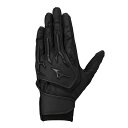 【6月11日1:59まで!全品最大10%OFF】ミズノ 野球 バッティンググローブ 両手用 シリコンパワーアーク W 高校野球ルール対応モデル 1EJEH50290 MIZUNO