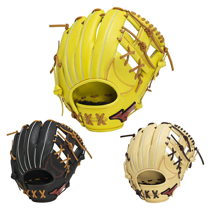 ミズノ 野球 一般軟式グローブ 内野手 メンズ WILLDRIVE RED AXI 1AJGR14223 MIZUNO