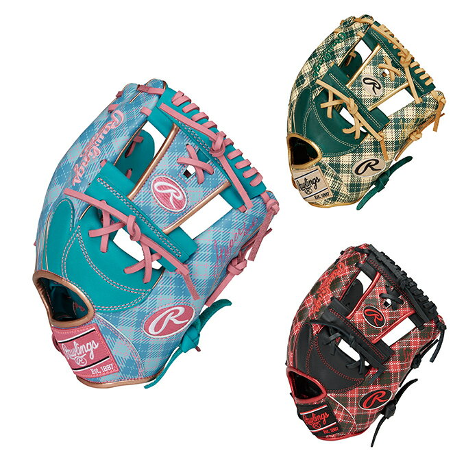ローリングス Rawlings 野球 一般軟式グローブ 内野手 メンズ ハイパーTグラフィック タータンC GR4FHTGN62