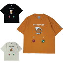 【全品対象最大10%OFFクーポン!7/13 10:00〜7/15 23:59】YOIDORE Tシャツ 半袖 メンズ レディース Beer Incoming ...