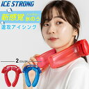 【全品最大10%OFF!6/22 20:00~6/27 1:59】熱中症対策 アイシング ハンズフリー 氷のう アイスストロング IS-001 ネッククーラー 夏用 涼しい 涼感 冷却 アウトドア スポーツ
