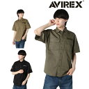 【全品最大10%OFF!6/22 20:00〜6/27 1:59】アビレックス AVIREX ポロシャツ 半袖 メンズ BASIC FATIGUE SHORT ...