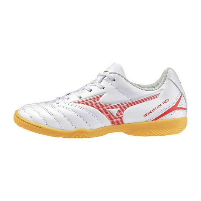 【全品対象最大10%OFF!11/20 20:00〜11/27 1:59】ミズノ フットサルシューズ インドア ジュニア モナルシーダネオ 3 セレクト Jr ...