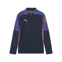 【全品対象最大10%OFFクーポン!7/13 10:00〜7/15 23:59】プーマ サッカーウェア ピステトップ ジュニア IndivF 1/4ジップトップ...