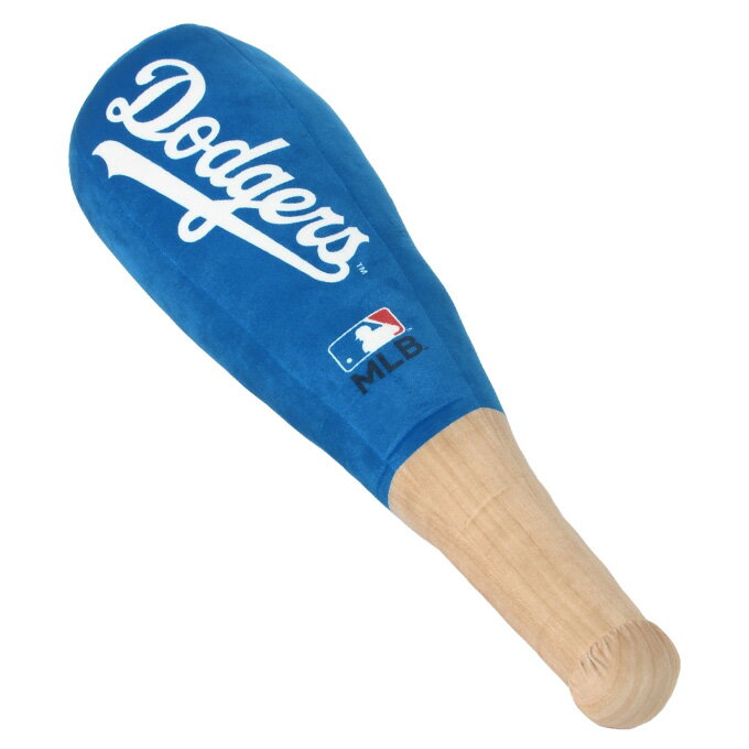 【50％OFF】【MLBグッズ】ドジャース バット型クッション ML24619 【ご自宅配送限定】‥のサムネイル