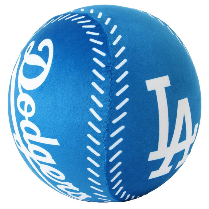 【50％OFF】【MLBグッズ】ドジャース ボール型クッション 大谷翔平 山本由伸 ML24623 【ご自宅配送限定】‥のサムネイル