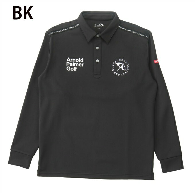 アーノルドパーマー ゴルフウェア ポロシャツ 長袖 メンズ 厚手起毛ベーシック長袖ポロ AP220202C01 arnold palmer